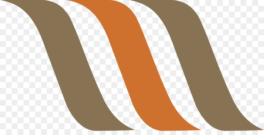 Formes Incurvées Marron Et Orange，Géométrique PNG