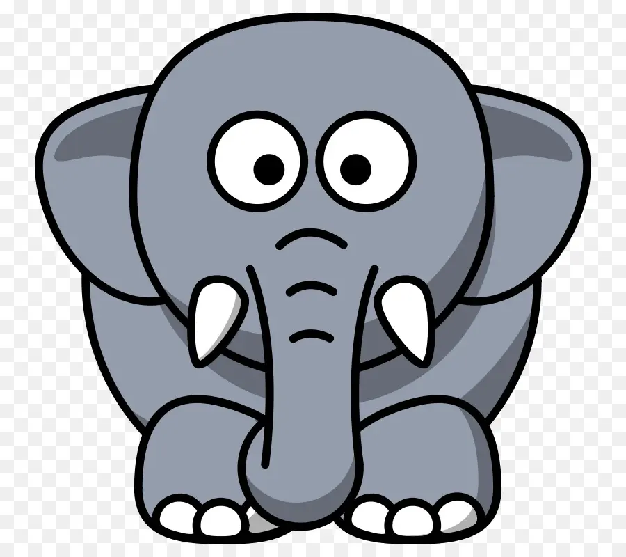 Éléphant，Dessin Animé PNG