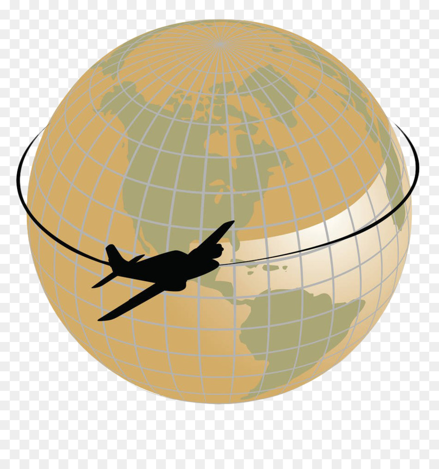 avion terre clipart