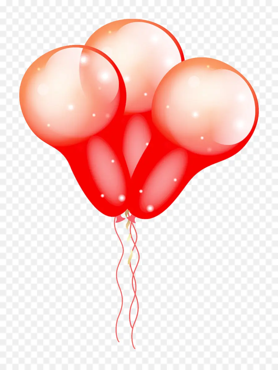 Ballons Roses，Faire La Fête PNG