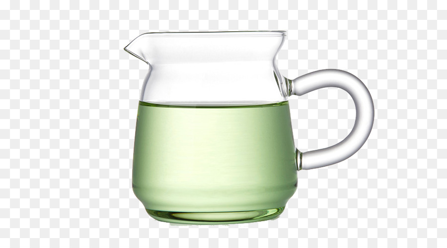 Liquide Vert Dans Un Pichet En Verre，Verre PNG