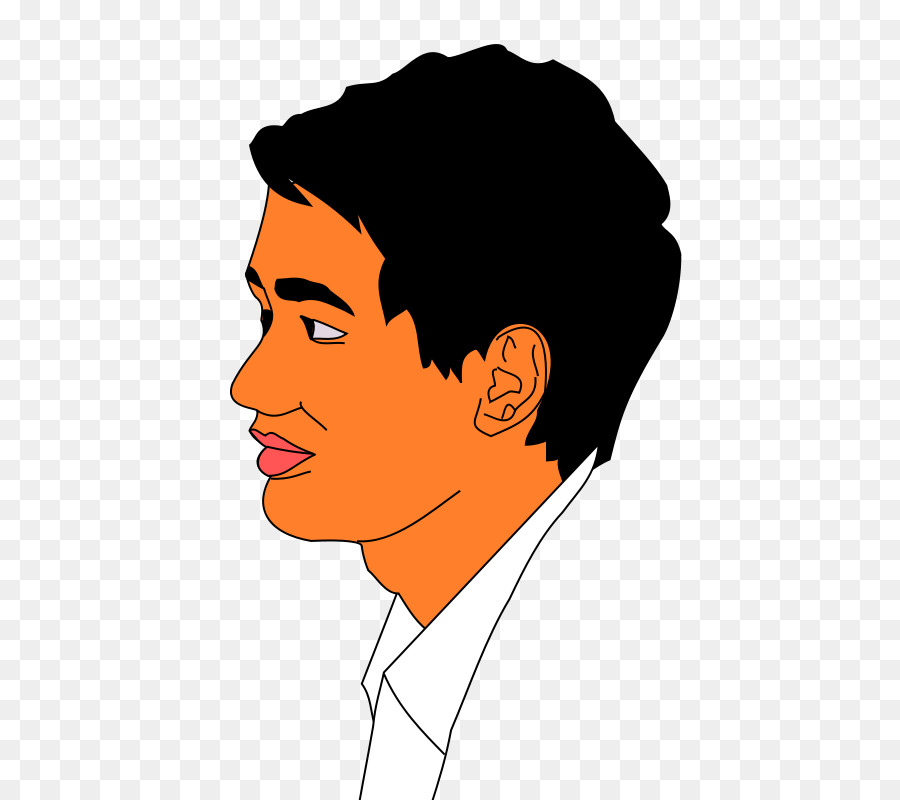 Homme De Dessin Animé，Affronter PNG