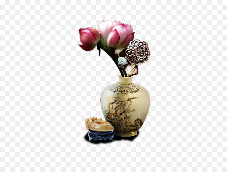 Vase，Chinoiserie PNG