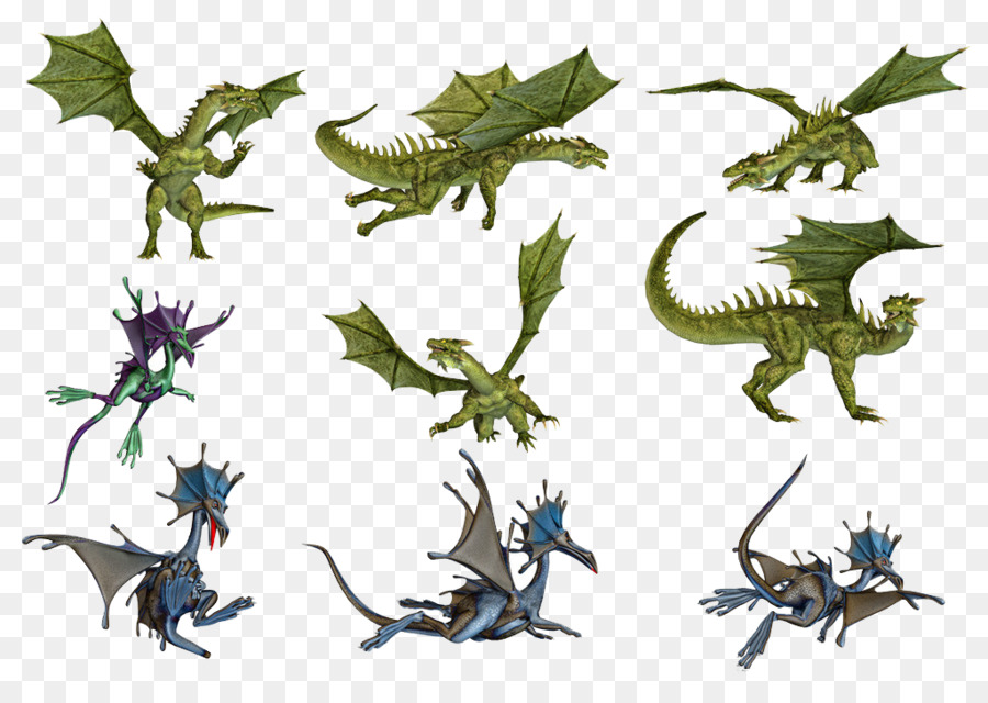 Dragons，Mythique PNG