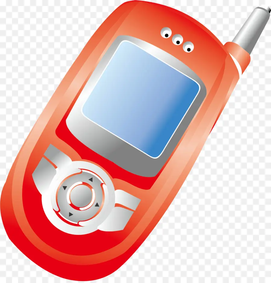 Téléphone Portable Rouge，Téléphone Portable PNG