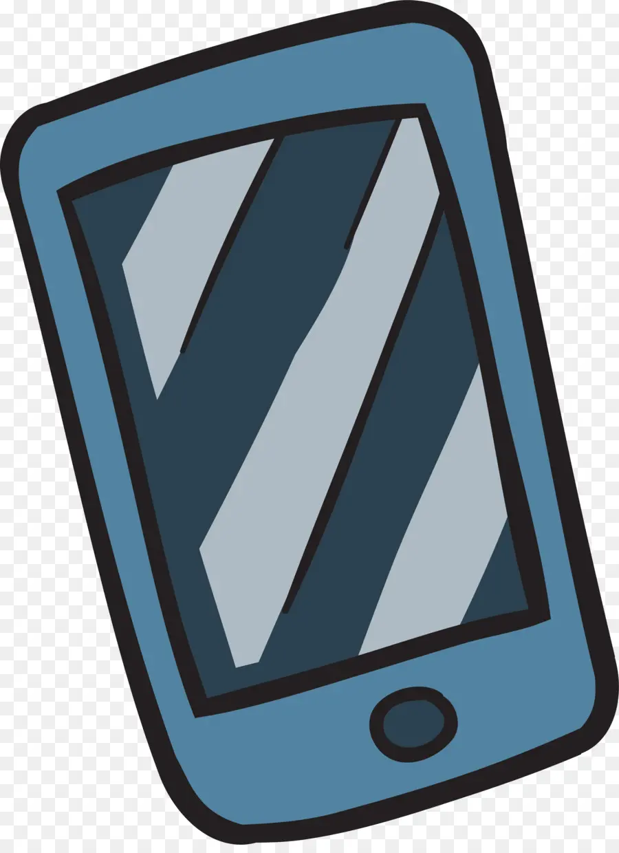 Smartphone Bleu，Mobile PNG