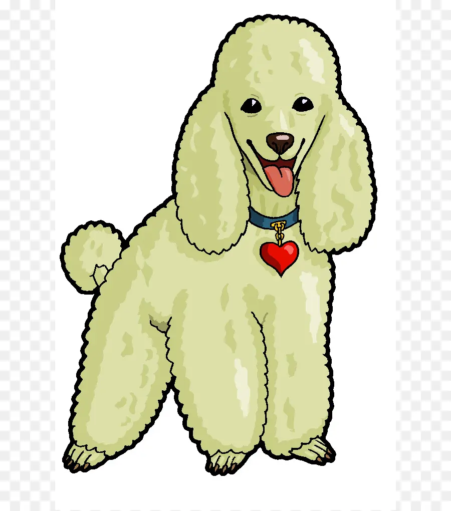 Chien De Dessin Animé，Caniche PNG