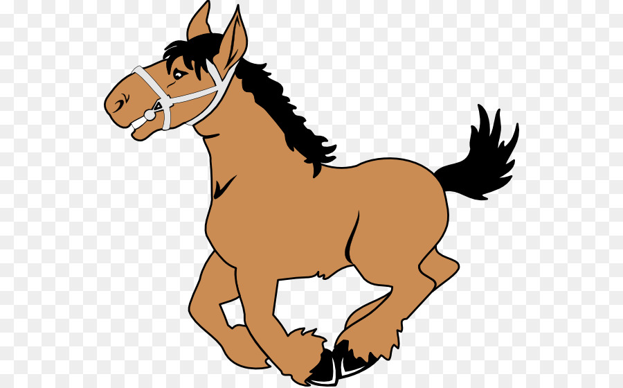 Cheval De Dessin Animé，En Cours D'exécution PNG