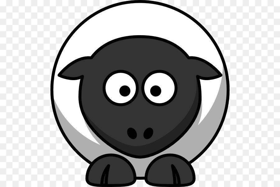 Mouton，Noir PNG