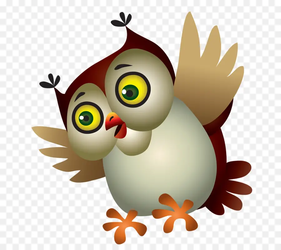 Hibou，Dessin Animé PNG