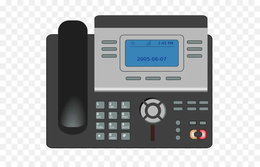 Téléphone De Bureau，Bureau PNG