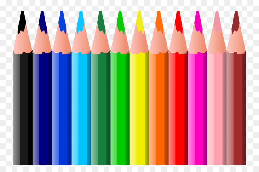 Crayons De Couleur，Art PNG