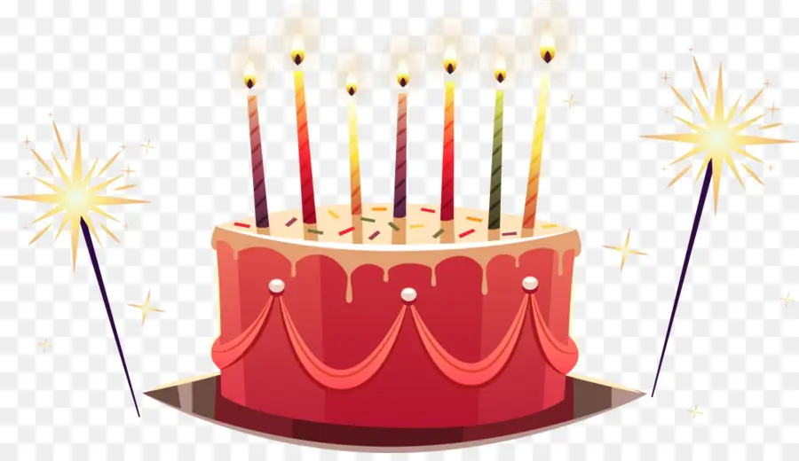 Gâteau D'anniversaire，Tarte PNG
