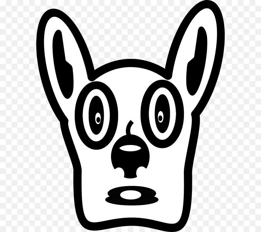 Visage De Chien，Dessin Animé PNG