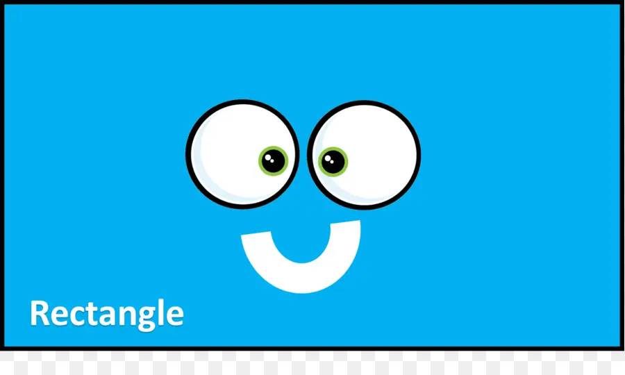 Rectangle Souriant，Forme PNG