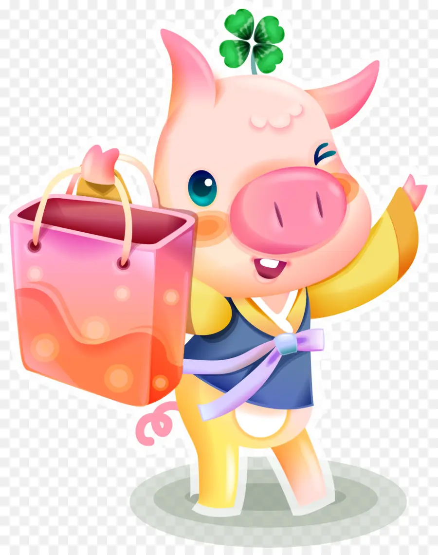 Cochon Mignon，Animal PNG