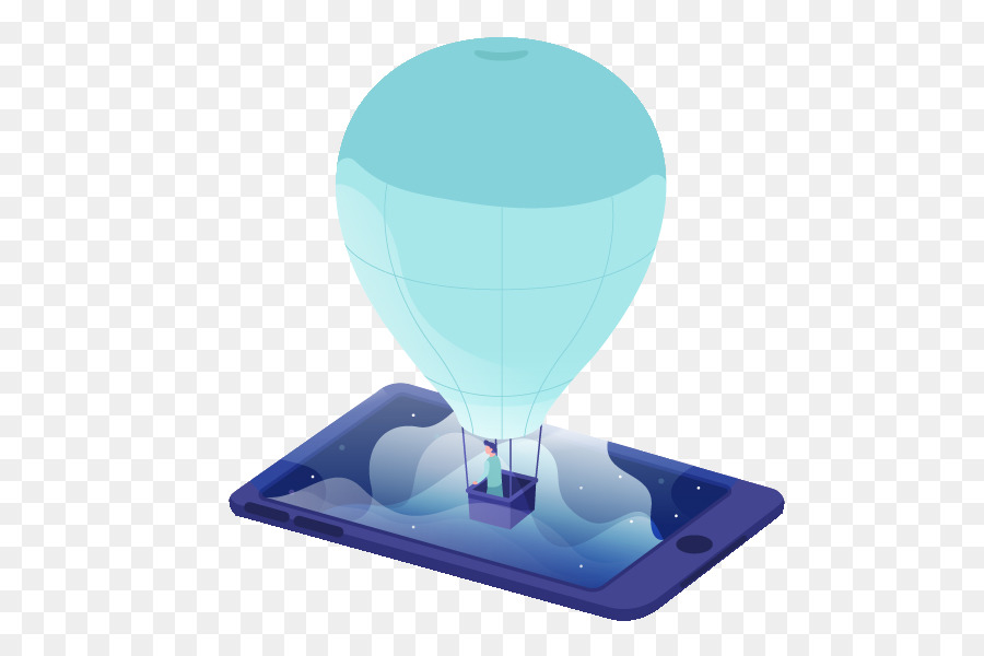 Montgolfière，Smartphone PNG