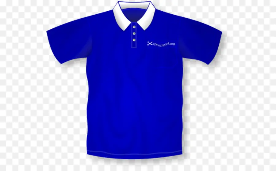 Polo Bleu，Chemise PNG