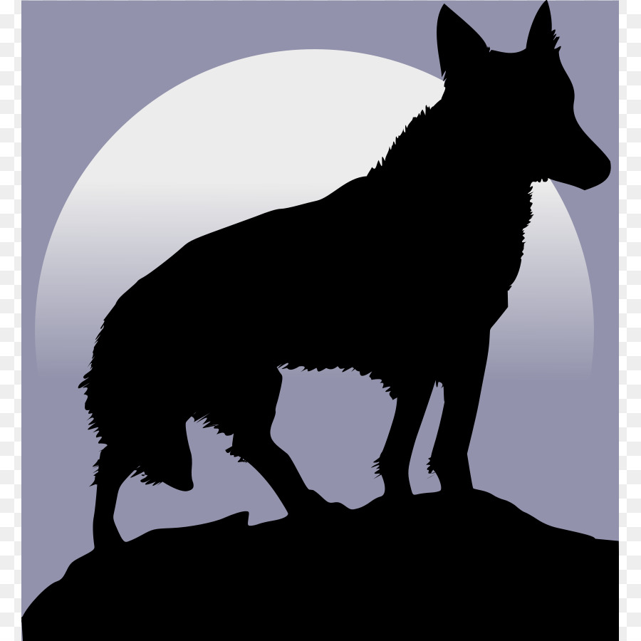 Loup，Lune PNG