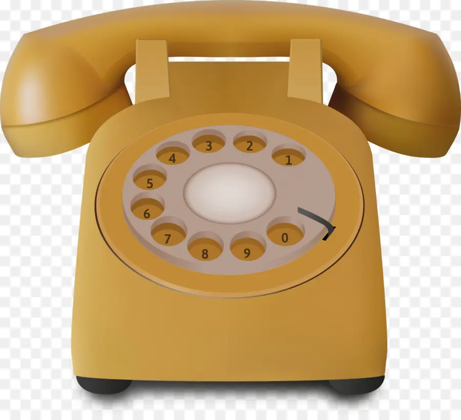 Téléphone à Cadran，Ancien PNG