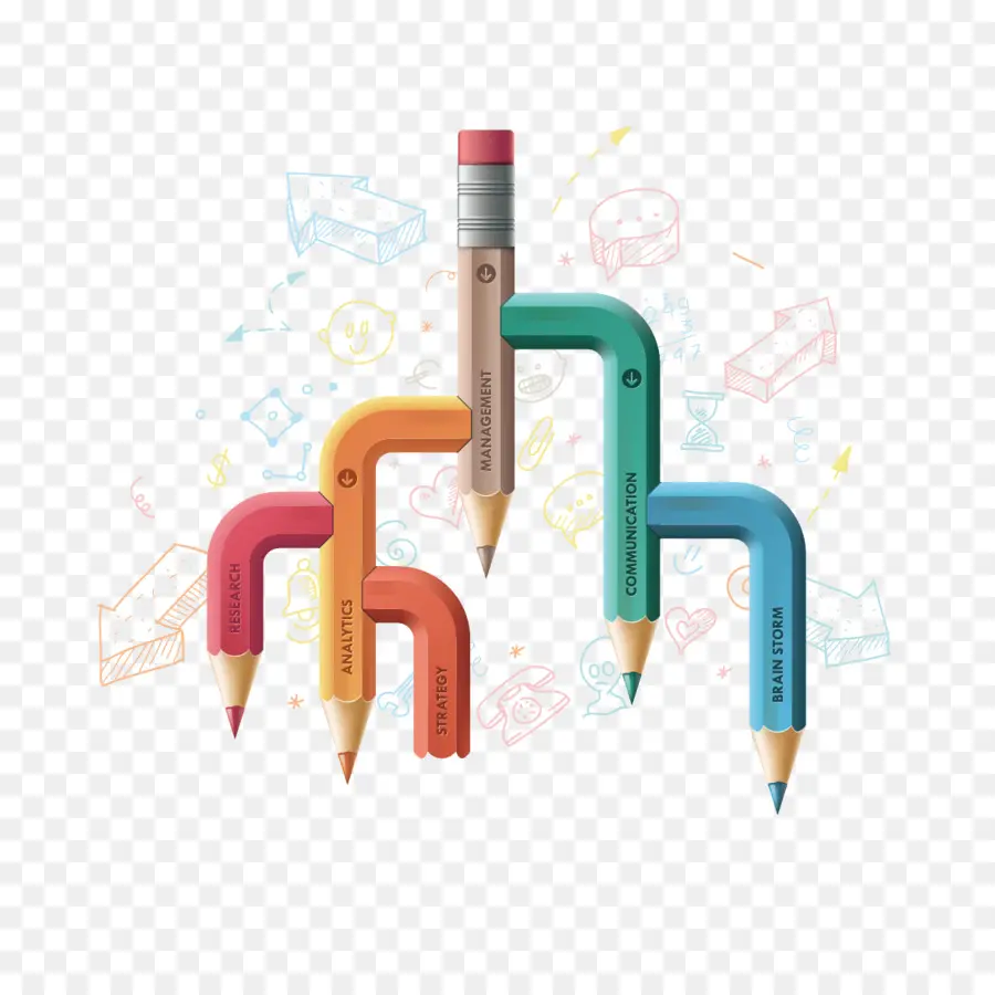 Crayons，Couleurs PNG