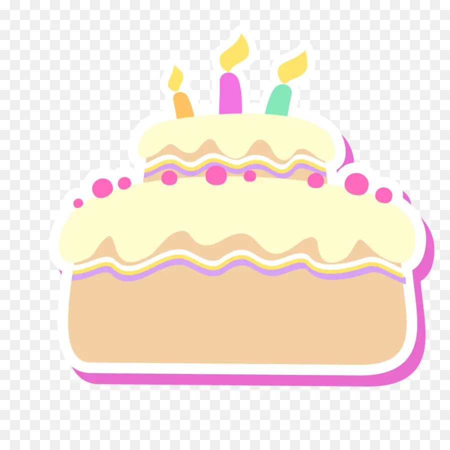 Gâteau D'anniversaire，Tarte PNG