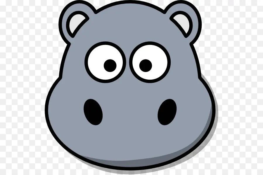 Hippopotame，Dessin Animé PNG