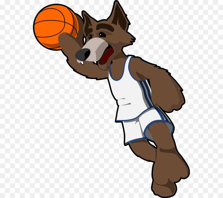 Loup Gris，De Basket Ball PNG
