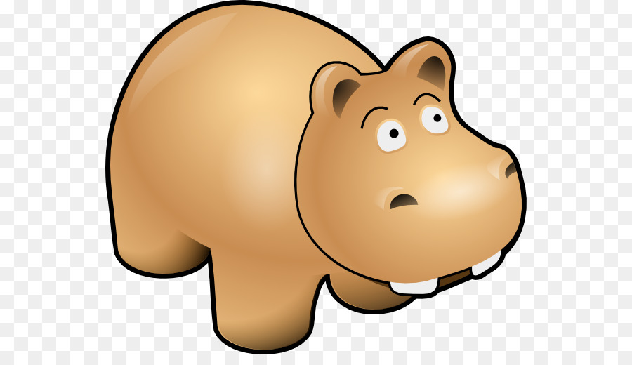 Hippopotame，Dessin Animé PNG