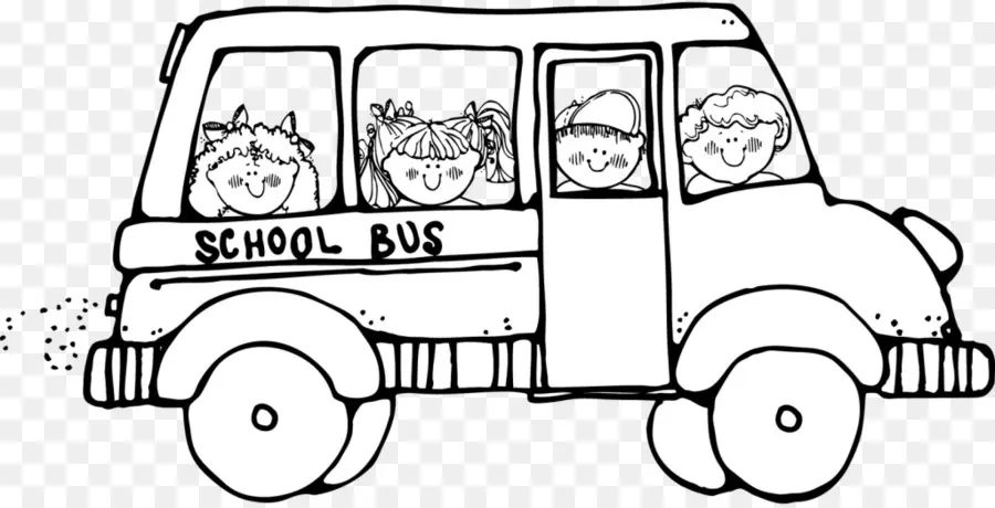 Autobus Scolaire，Enfants PNG