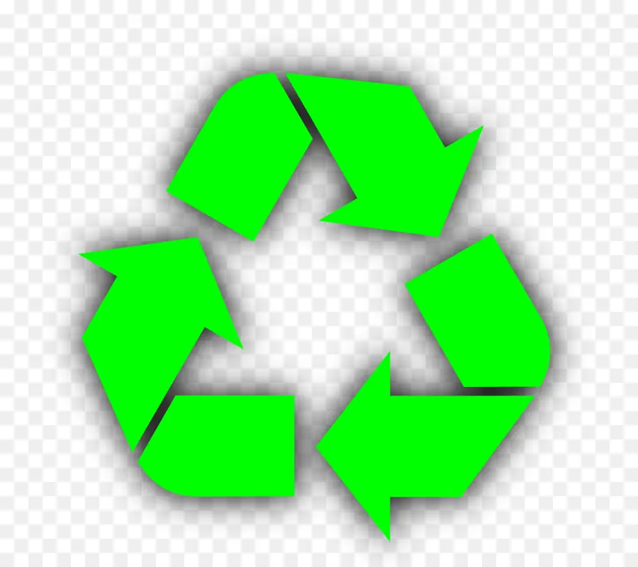 Symbole De Recyclage，Vert PNG