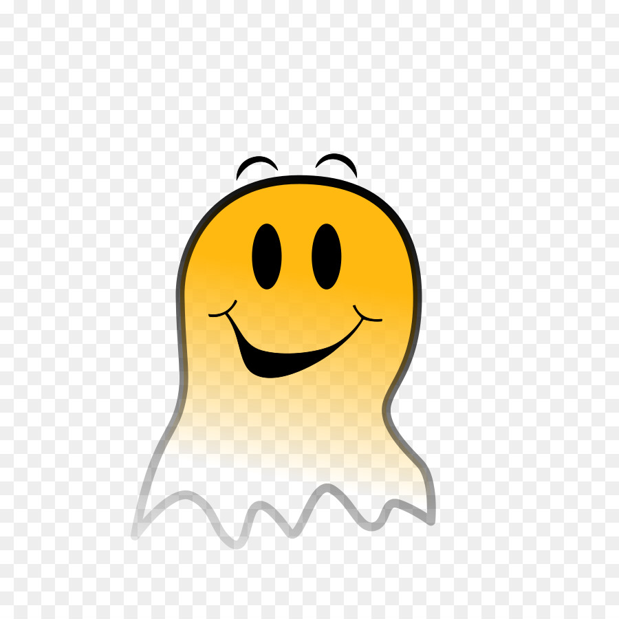 Visage De Fantôme，Souriant PNG