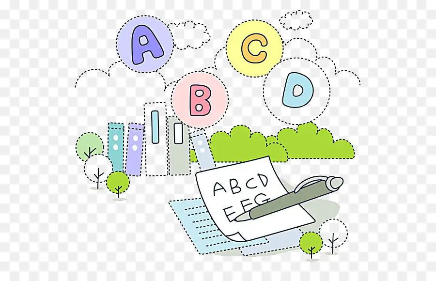 Apprentissage De L'alphabet，Courrier PNG