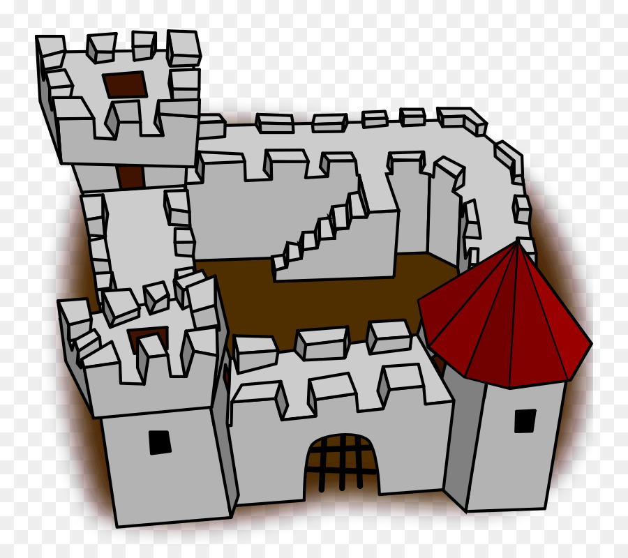 Dessin Animé，Château PNG