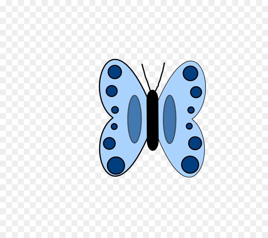 Papillon，Bleu PNG