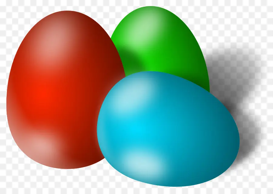 Oeufs Colorés，Pâques PNG