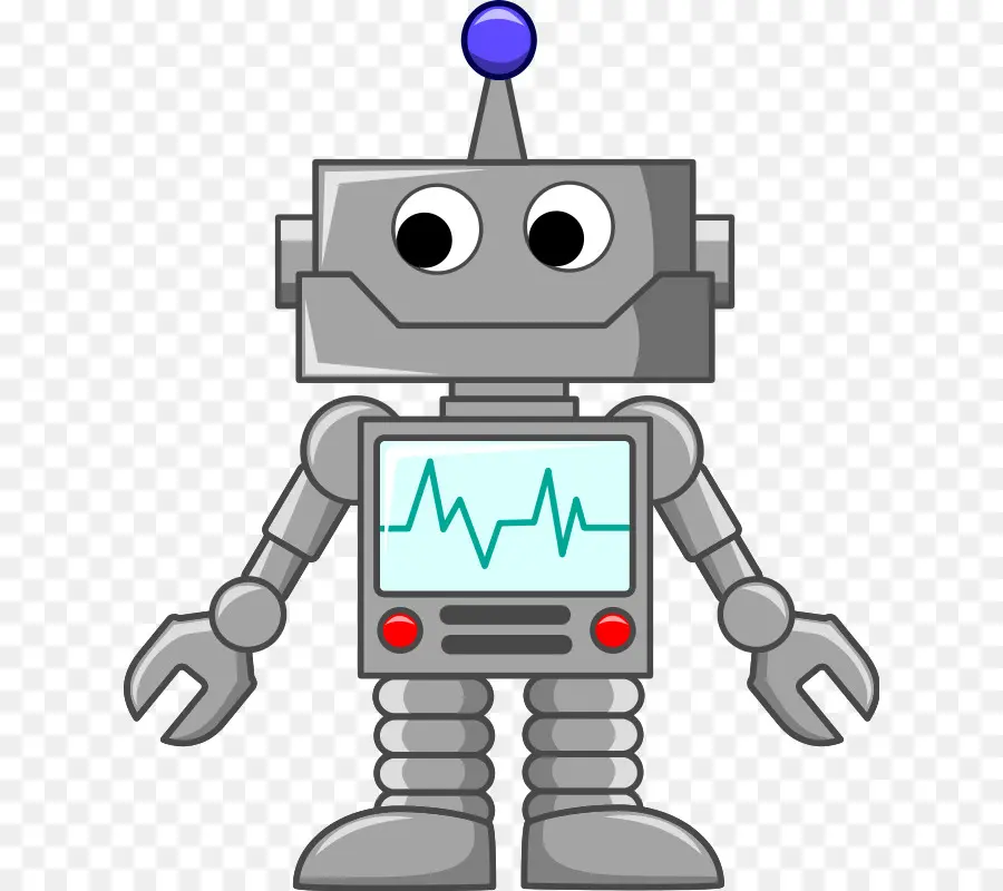 Robot Mignon，Dessin Animé PNG