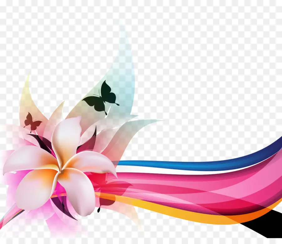 Fleur，Adobe Illustrator PNG