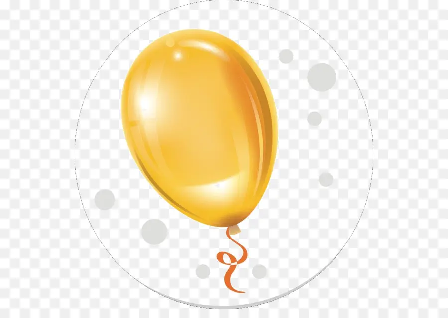 Ballon Jaune，Hélium PNG