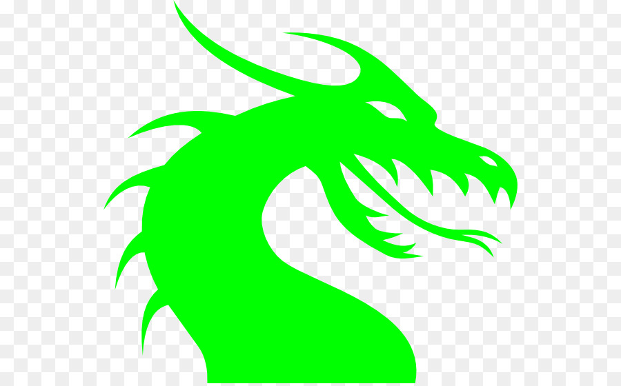 Silhouette De Dragon，Mythique PNG