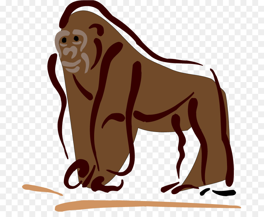 Gorille，Lion PNG