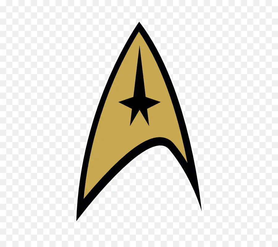 Insigne De Star Trek，Science Fiction PNG