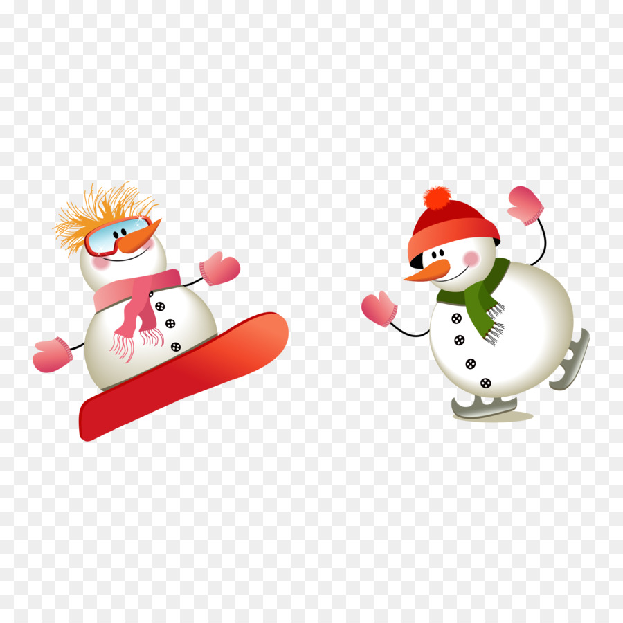 Bonhommes De Neige，Hiver PNG