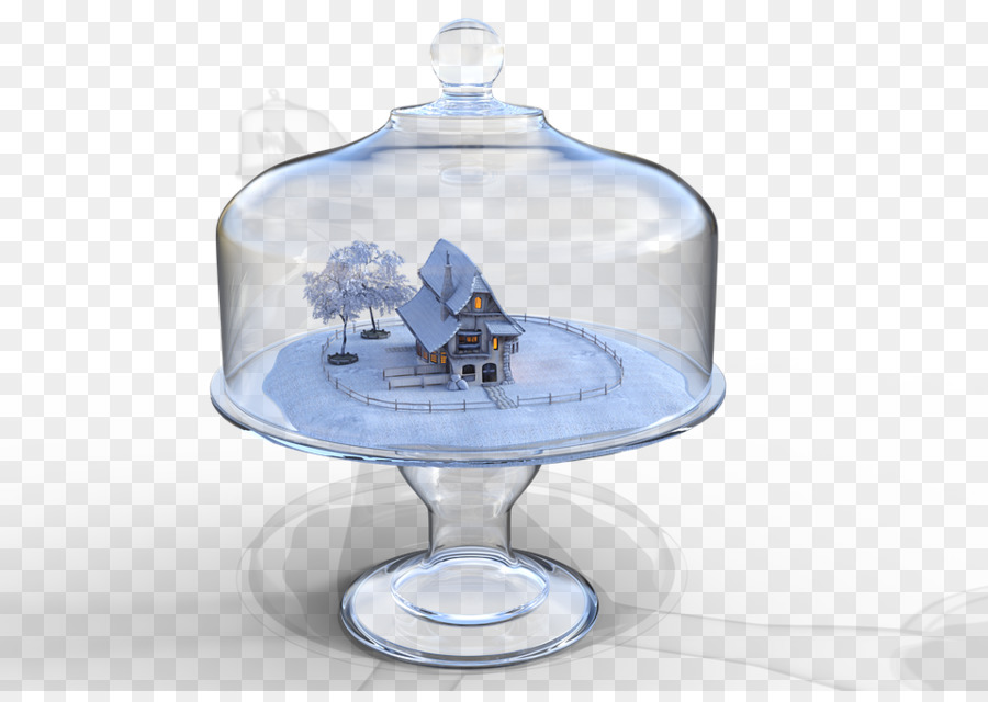 Maison Miniature，Dôme En Verre PNG