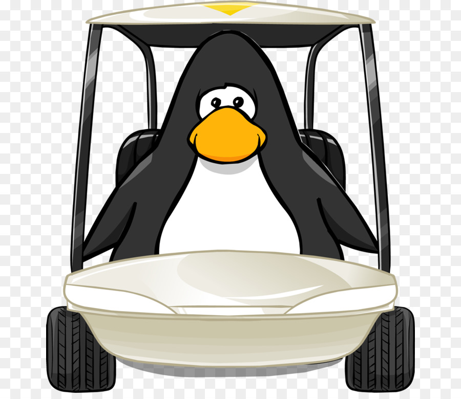 Pingouin，Golf Buggy PNG