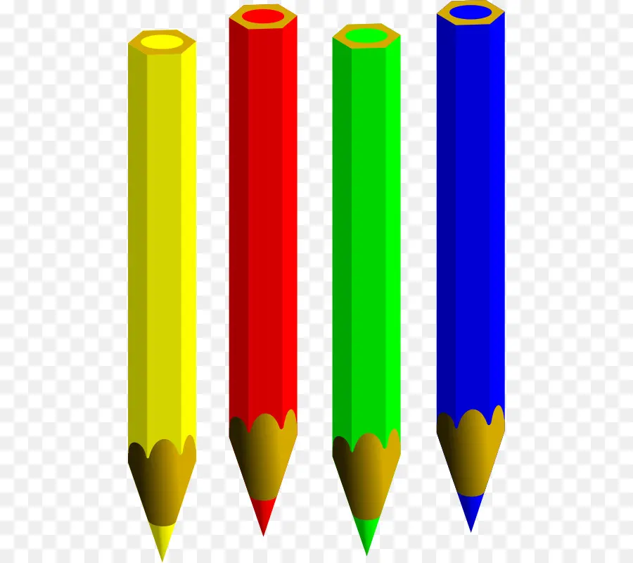 Crayons De Couleur，Dessin PNG