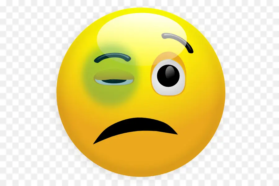 Emoji Triste，Affronter PNG