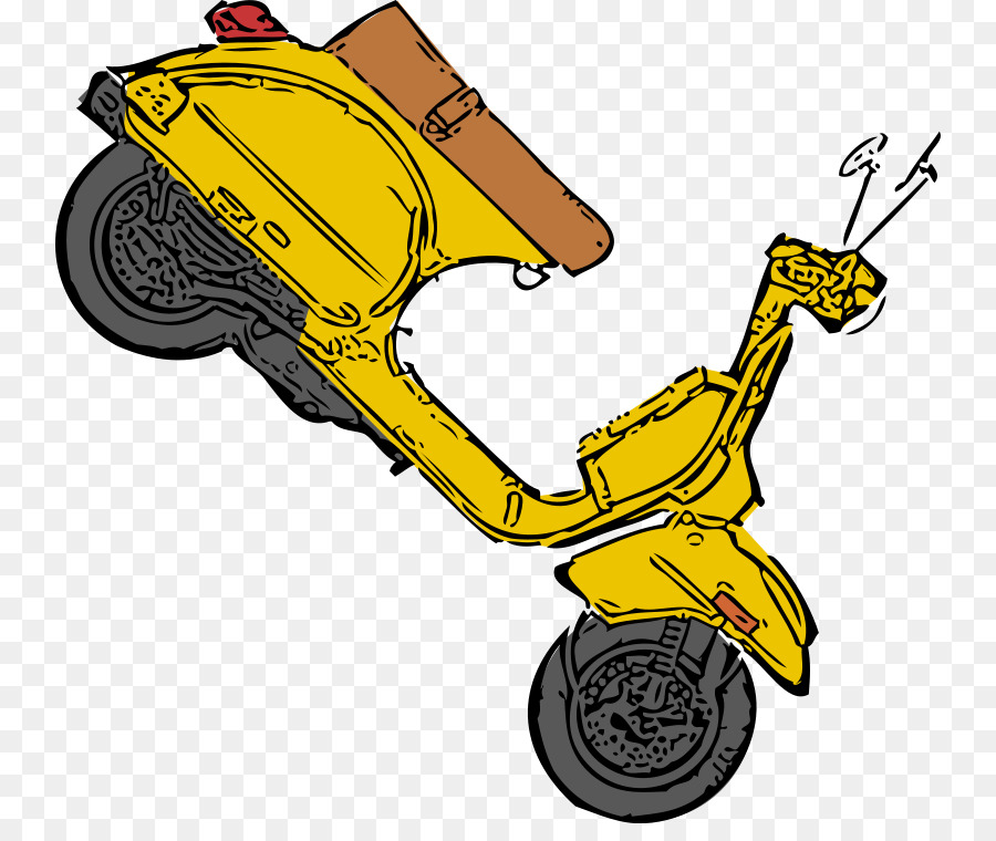 Trottinette Jaune，Deux Roues PNG