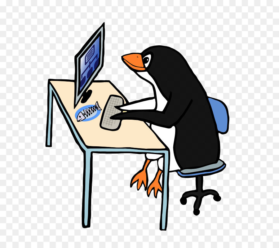 Pingouin，Ordinateur PNG