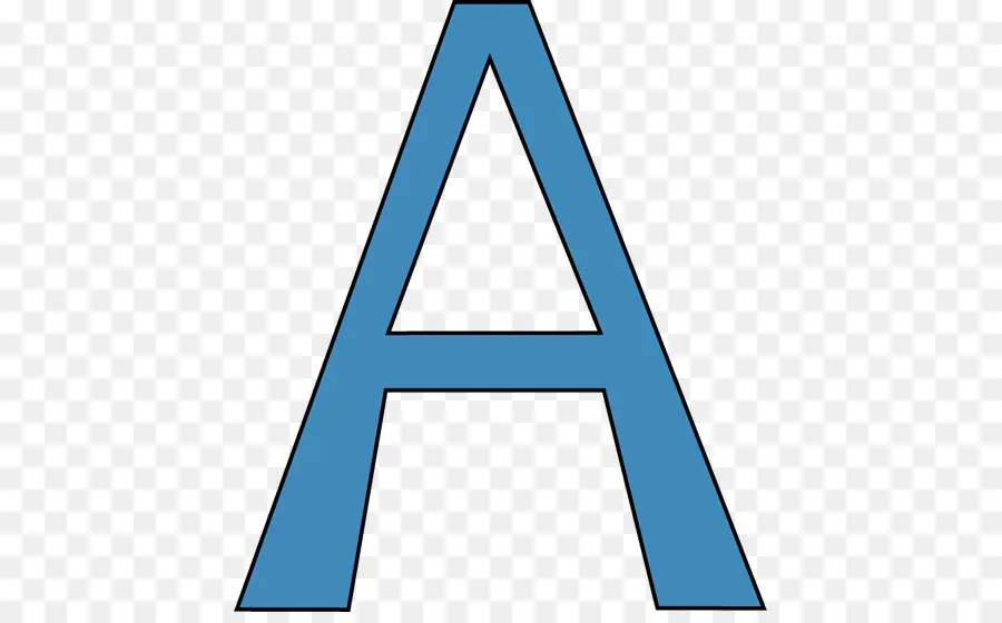 Lettre A，Alphabet PNG